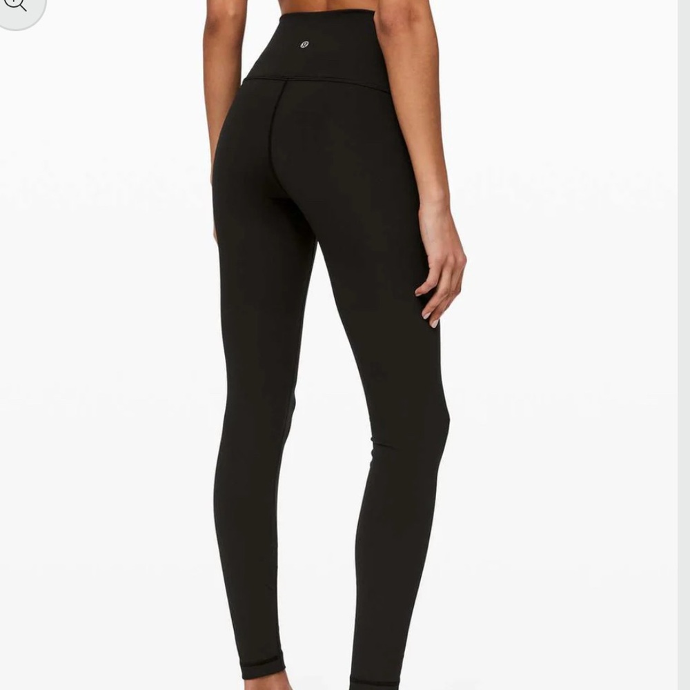 Lululemon Athletica Black wunder train Leggings